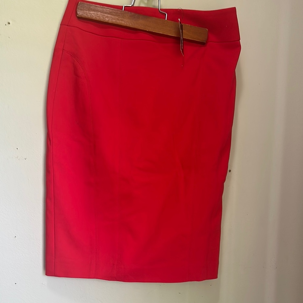 Express Elegant Red Women's Skirt